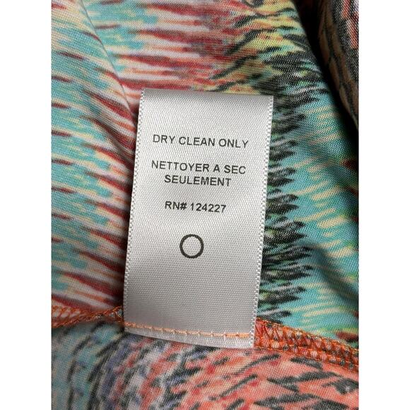 T Bags Los Angeles Venezia Mini Dress Womens Size XS Multicolor Geometric Boho - Picture 5 of 7